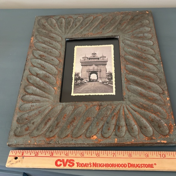 Picture frame with copper accents - Picture 7 of 8